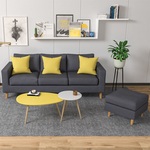 3-2-1 Fabric Sofa Set