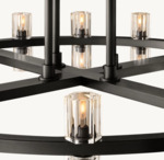 Luxury Crystal Chandelier (Round Ring Style)