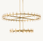 Luxury Crystal Chandelier (Round Ring Style)