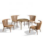 Outdoor Wicker / Rattan Bistro Set