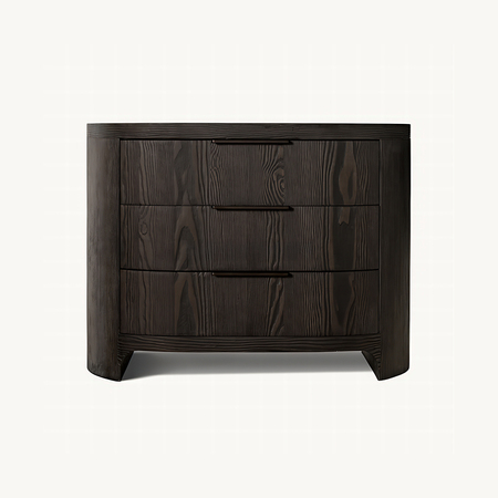 Solid Wood Nightstand / Bedside Table