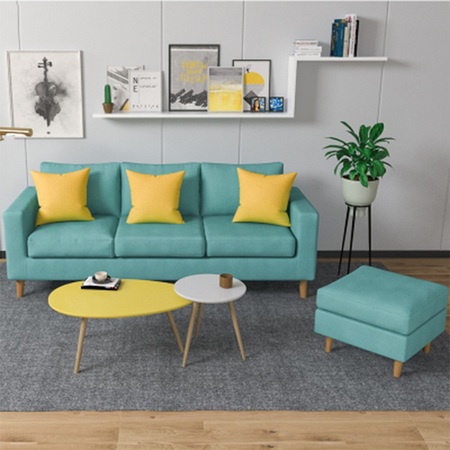 3-2-1 Fabric Sofa Set