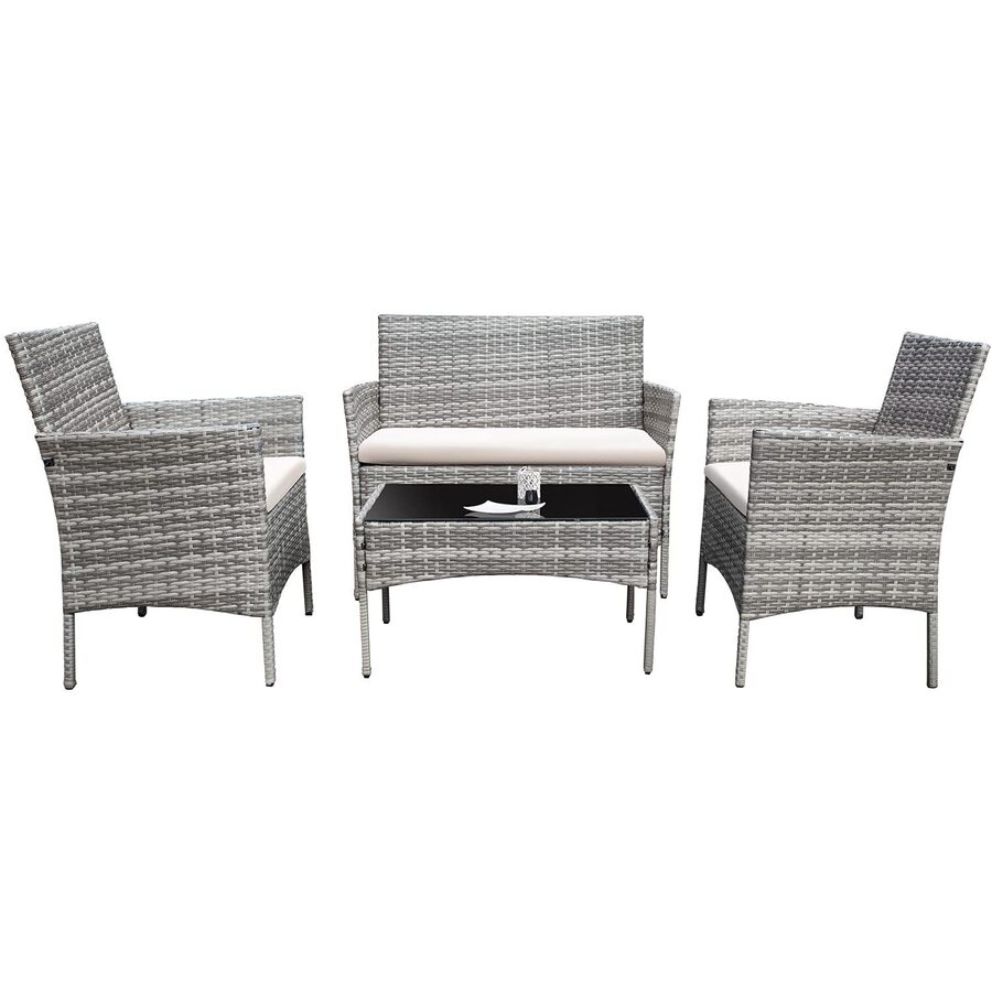 7-Piece Outdoor Rattan Sofa Set