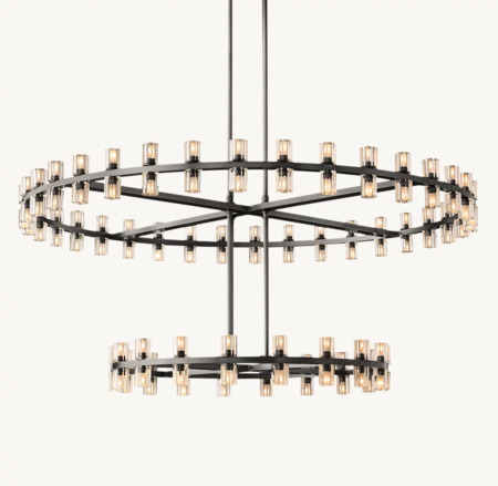 Luxury Crystal Chandelier (Round Ring Style)