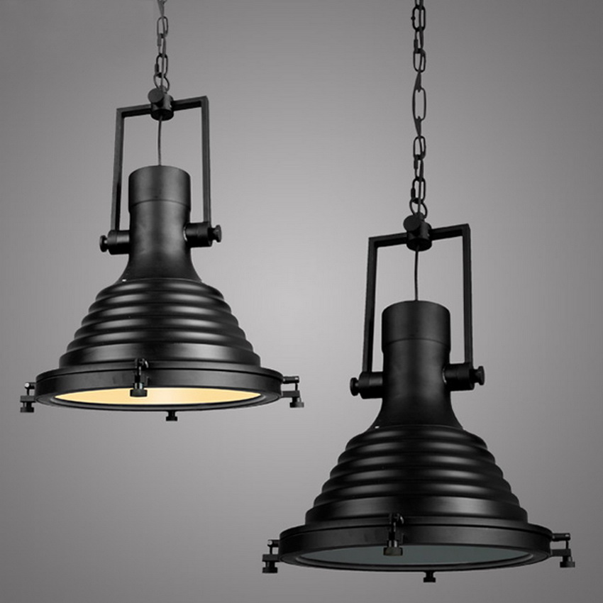 Industrial Metal Ceiling Light